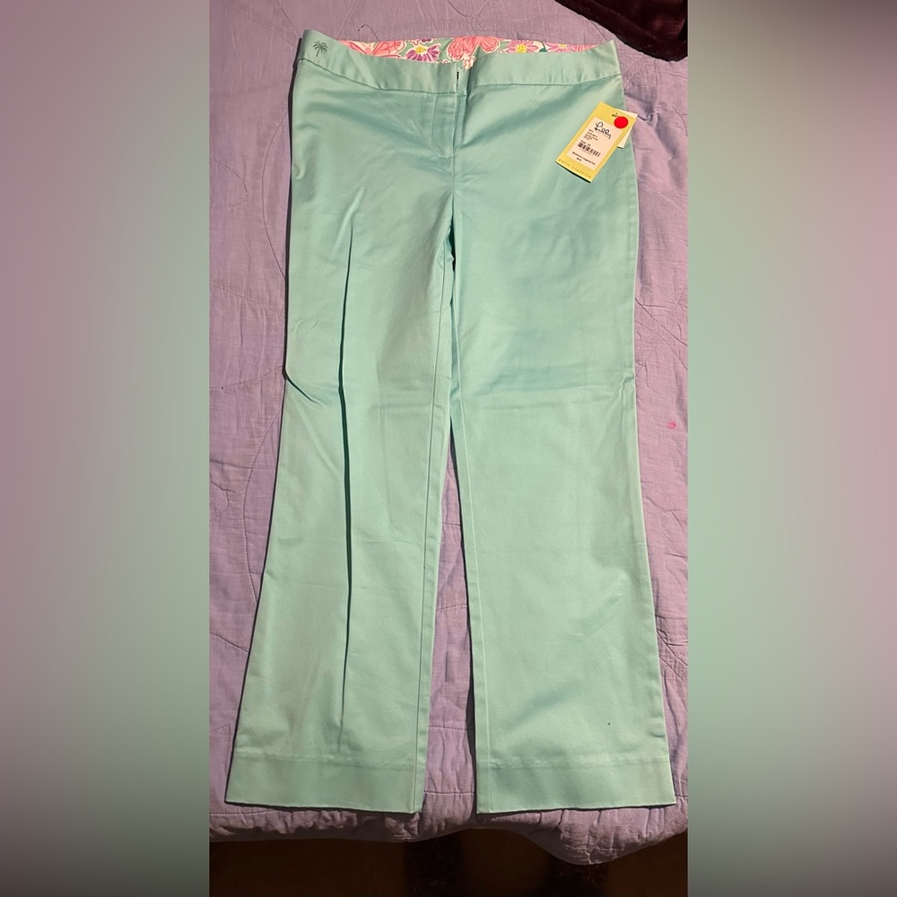 Lilly Pulitzer Mint Green Trousers